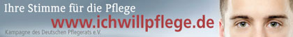 Ihre Stimme f/&uuml;r die Pflege