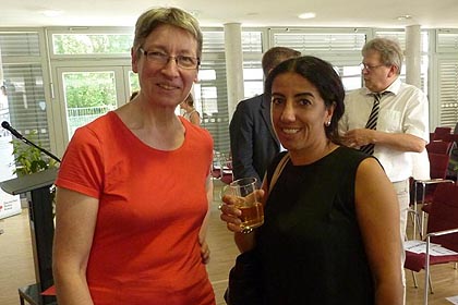 Nach dem offiziellen Teil fand das Sommerfest statt.