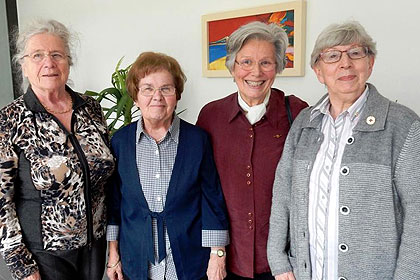 Auch unsere bereits pensionierten 
                Mitglieder nahmen teil.