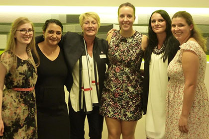 Einige unserer neuen Kolleginnen
in Göppingen.