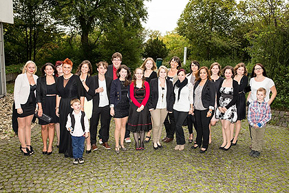 Die Absolventen der ALB 
                FILS KLINIKEN in G&ouml;ppingen.