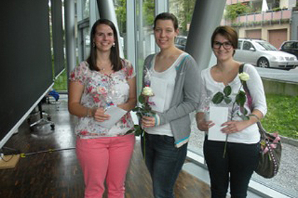 Die Absolventen der WSSRK 
                am Klinikum Stuttgart.