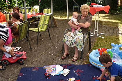 Oberin Morlock-Schicks 
                freute sich &uuml;ber die gelungene 
                Auftaktveranstaltung.