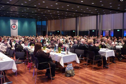 Ausgelassene Stimmung beim Auftritt des WSSRK Showacts.