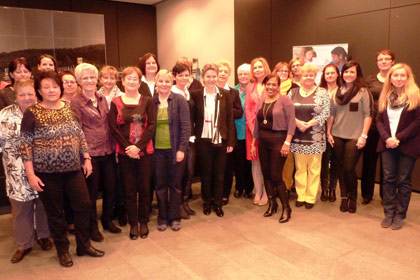 Alle anwesenden Jubilarinnen des Schwesternfests 2014.