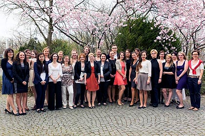 Der Examenskurs der ALB FILS KLINIKEN am 21. M�rz 2014.