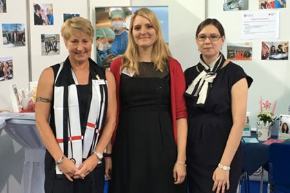 Am zweiten Tag starteten zun&auml;chst Frau Moor, Frau Wendlinger und Frau Ke&szlig;ler in den Tag.