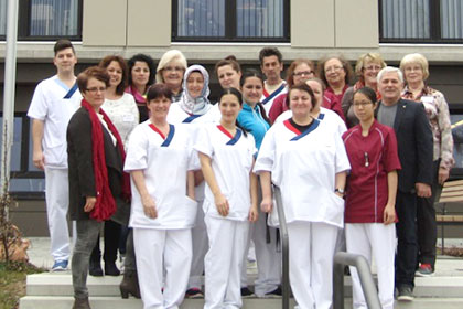 Ein gro&szlig;es Dankesch&ouml;n 
                an das Team des HEGs.