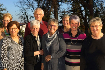 Der Treff Pflegende Angeh&ouml;rige des DRK Kreisverband B&ouml;blingen zu Besuch.