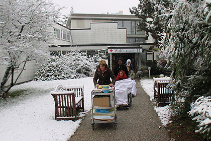 Am 20. Januar war der gro�e Tag des Umzugs gekommen.